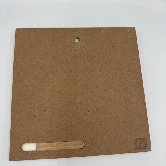 Claudia Sanchez CGS Porcelain Cat Textured Tile Art 7.75” Square - Picture 3 of 4